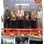 Budi Azhar Mutawali, S., IP., Bersama Drs. H. Asep Japar, MM., Bupati Sukabumi, Dan Sekertaris Daerah Menghadiri Rakor Penguatan Sinergitas Pemberantasan Korupsi Pemerintahan Daerah Melalui KPK
