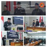 Dewan Perwakilan Rakyat Daerah (DPRD) Kabupaten Sukabumi Menggelar Rapat Paripurna Ke-25 Tahun Sidang 2025
