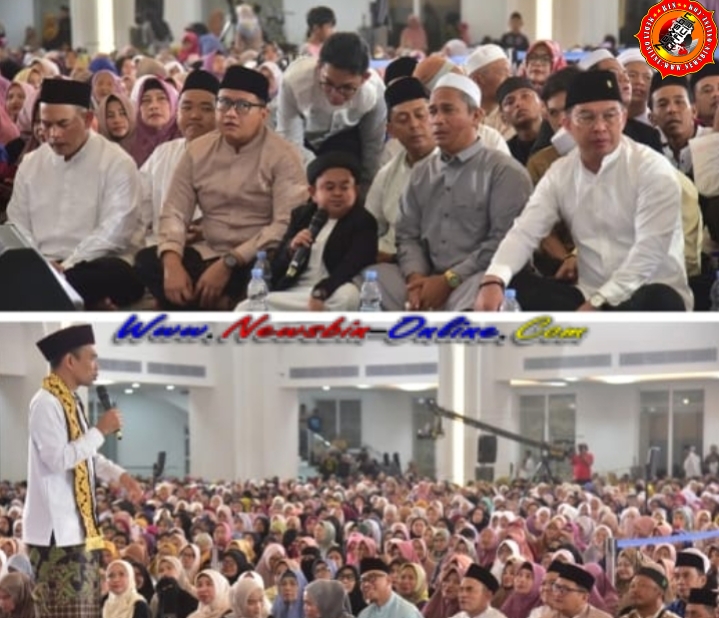 Bertema “Doa Untuk Negeri” Acara HUT TV One Di Masjid Raya Al-Bakrie Lampung Di Hadiri Ketua DPRD Provinsi Lampung