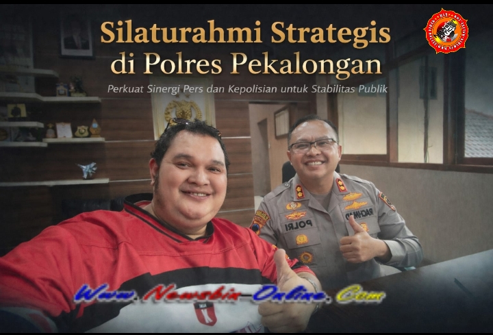 Silaturahmi Strategis di Polres Pekalongan, Perkuat Sinergi Pers dan Kepolisian untuk Stabilitas Publik