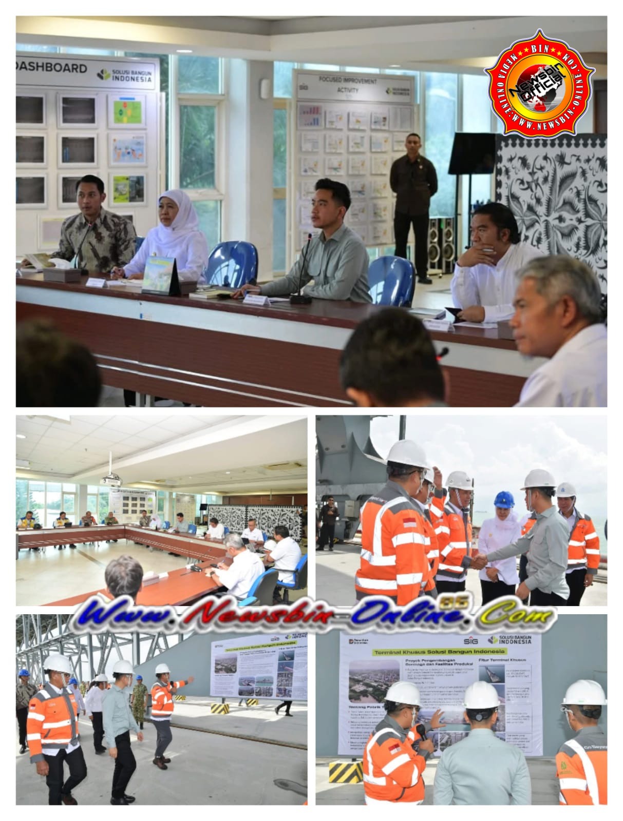 Kini Wapres Pimpin Rapat Koordinasi Penanganan Banjir Di Tuban, Jawa Timur