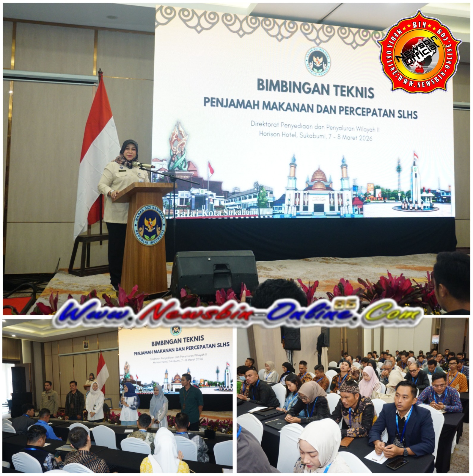 Bimtek Penjamah Makanan Program MBG, Dan Percepatan Penyediaan SLHS Perkuat Standar Higiene Serta Keamanan Pangan Di SPPG