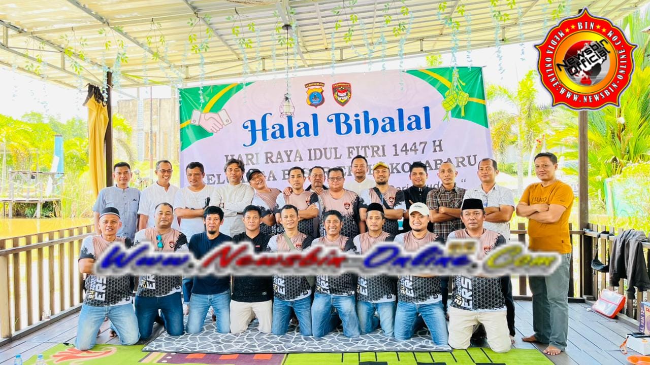 Komunitas Anggota Polisi Angkatan 2001 (ERSHI) Kotabaru Gelar Halal Bihalal Di Pondok Empang