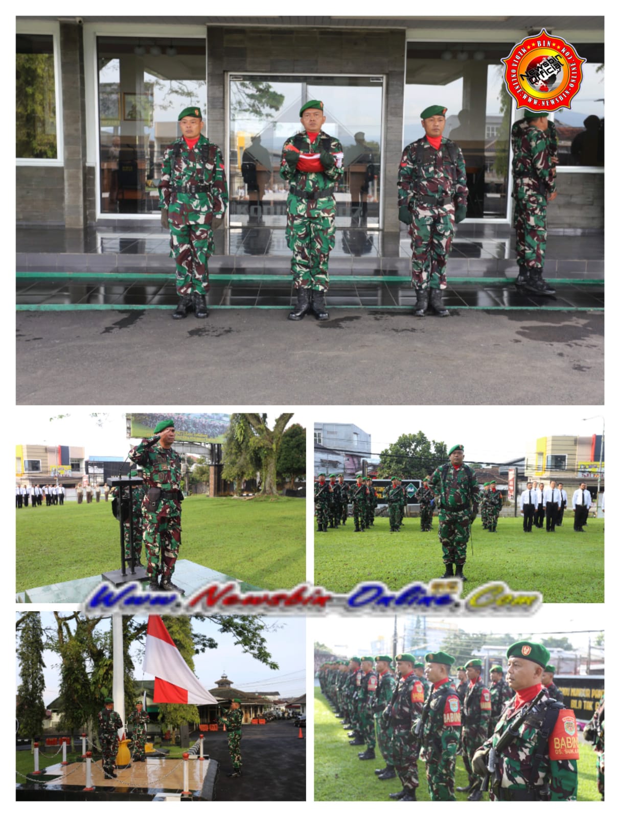 Pada Upacara Minggu Pertama April 2026, Kodim 0607/Kota Sukabumi