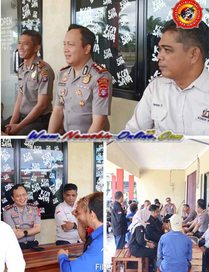 Polres Barsel Gelar Coffee Morning Bersama Insan Pers
