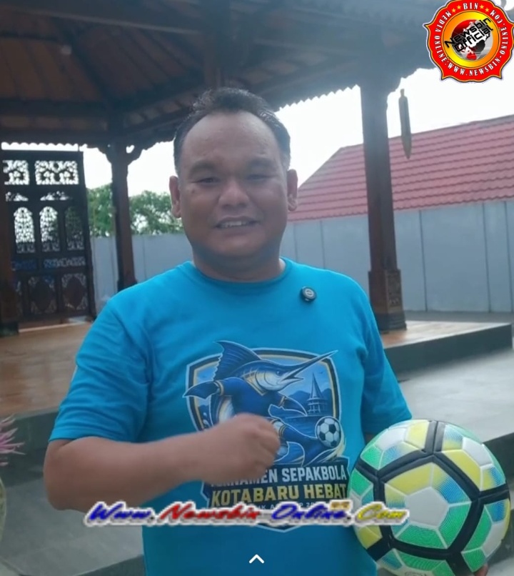 Partai Final Persetara VS Persekan Mamessa, Ketua KONI Kotabaru Ajak Masyarakat Meriahkan Teluk Aru Cup