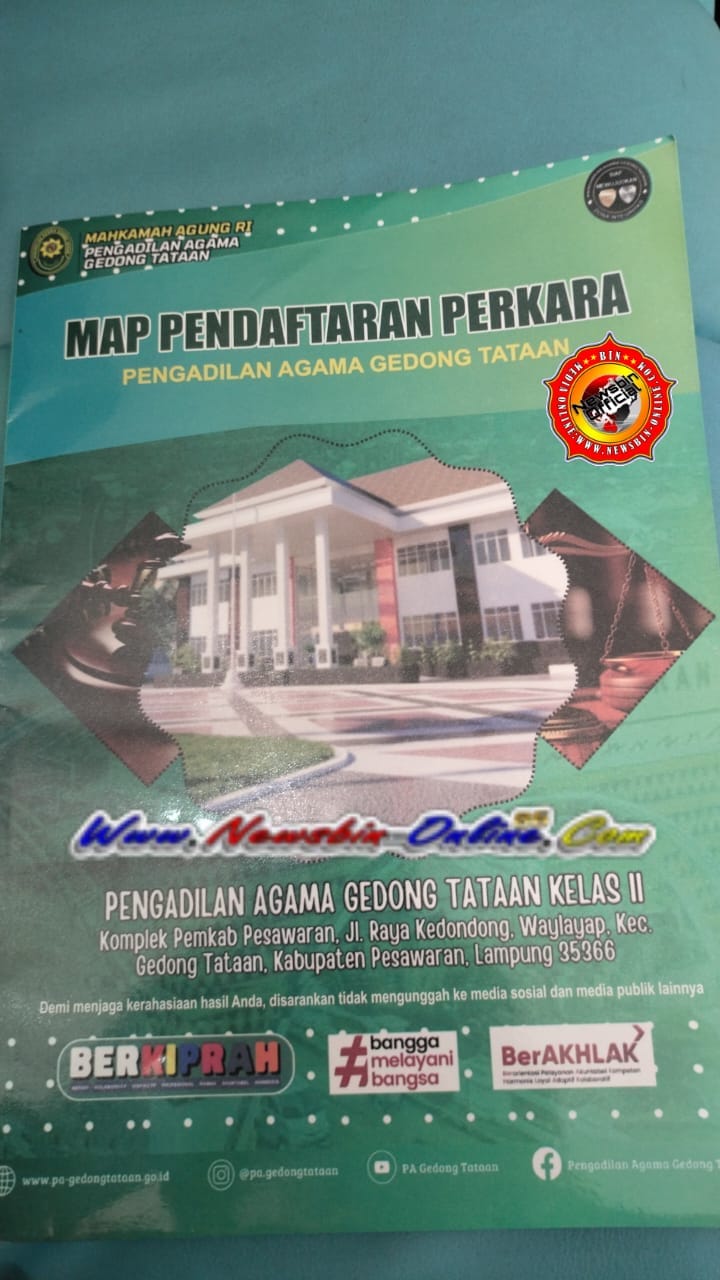 Usai Terima Seserahan, Istri Diduga Tinggalkan Suami Tanpa Alasan Yang Dibenarkan, Gugatan Cerai Talak Bergulir Di Pengadilan Agama Gedong Tataan