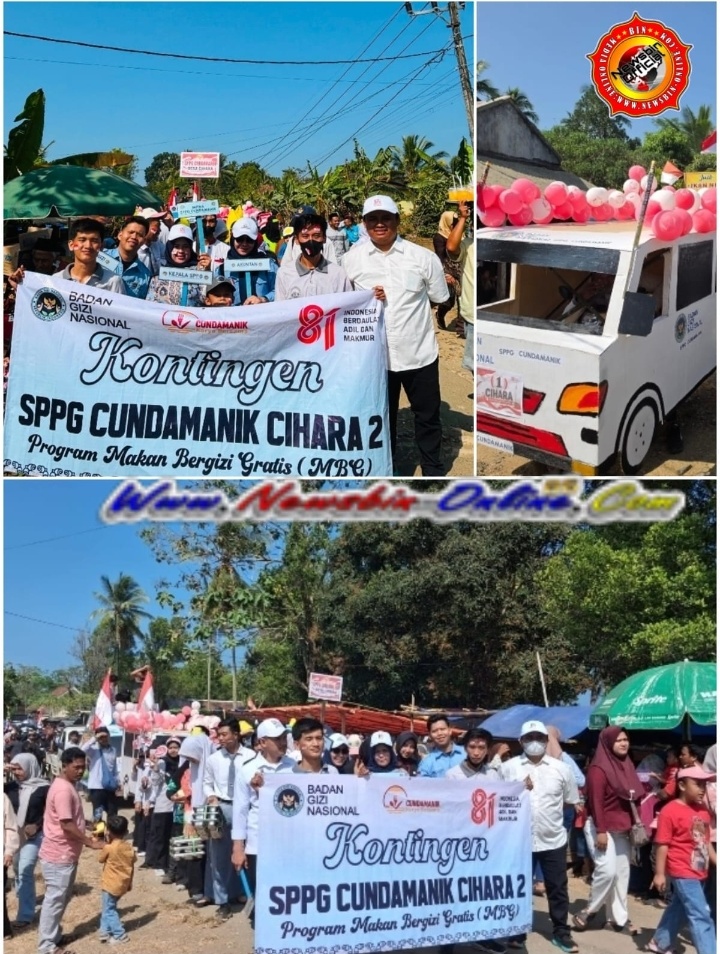 SPPG Cundamanik Cihara Ikut Karnaval Agustus 2026 Meriahkan HUT RI ke-81
