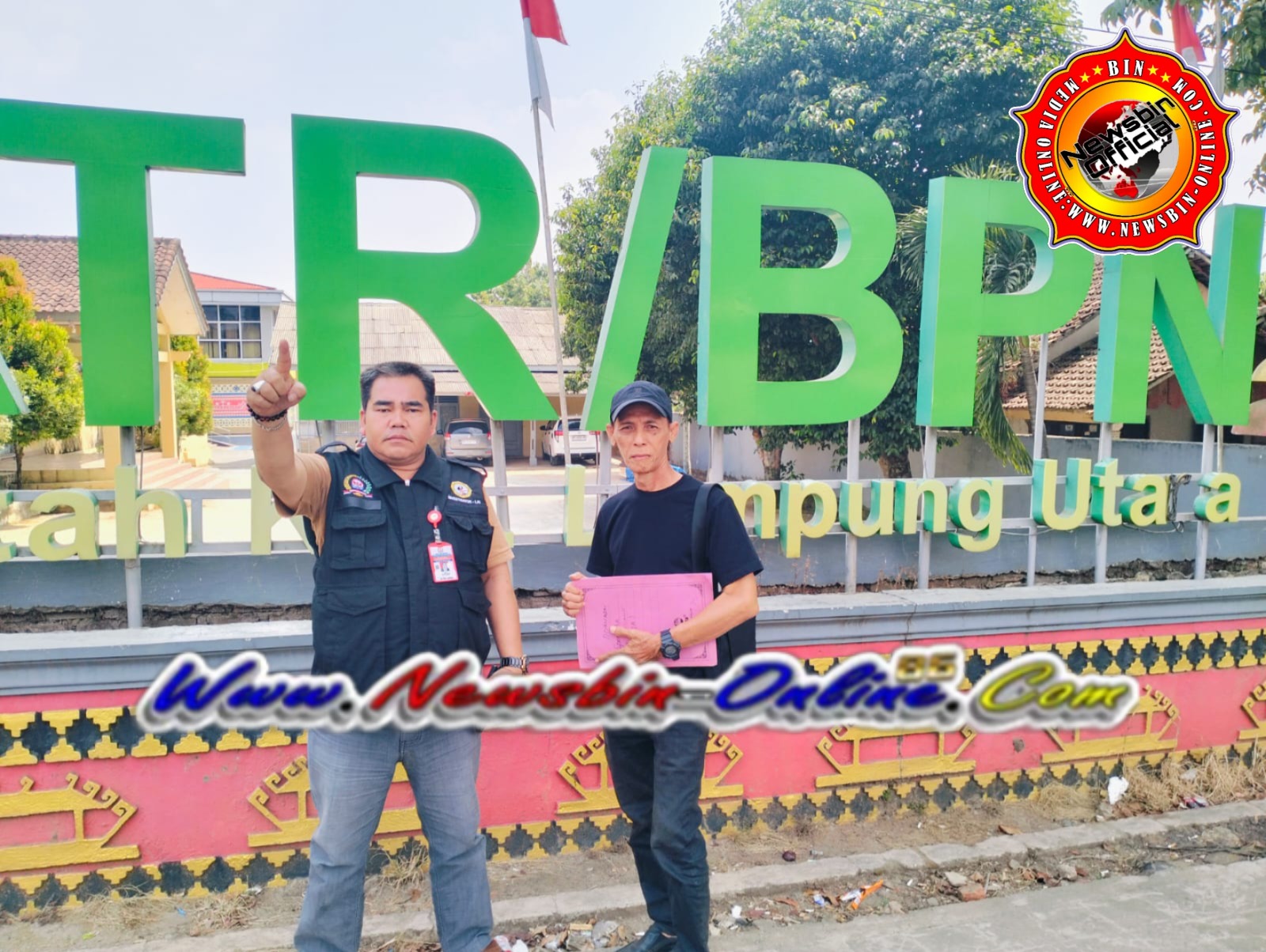 BPN Lampung Utara Siap Ukur Ulang Tanah Sisa Ahli Waris (Al) Samin, Maka Pihak Tanpa Bukti Hak Diminta Jangan Menghalangi