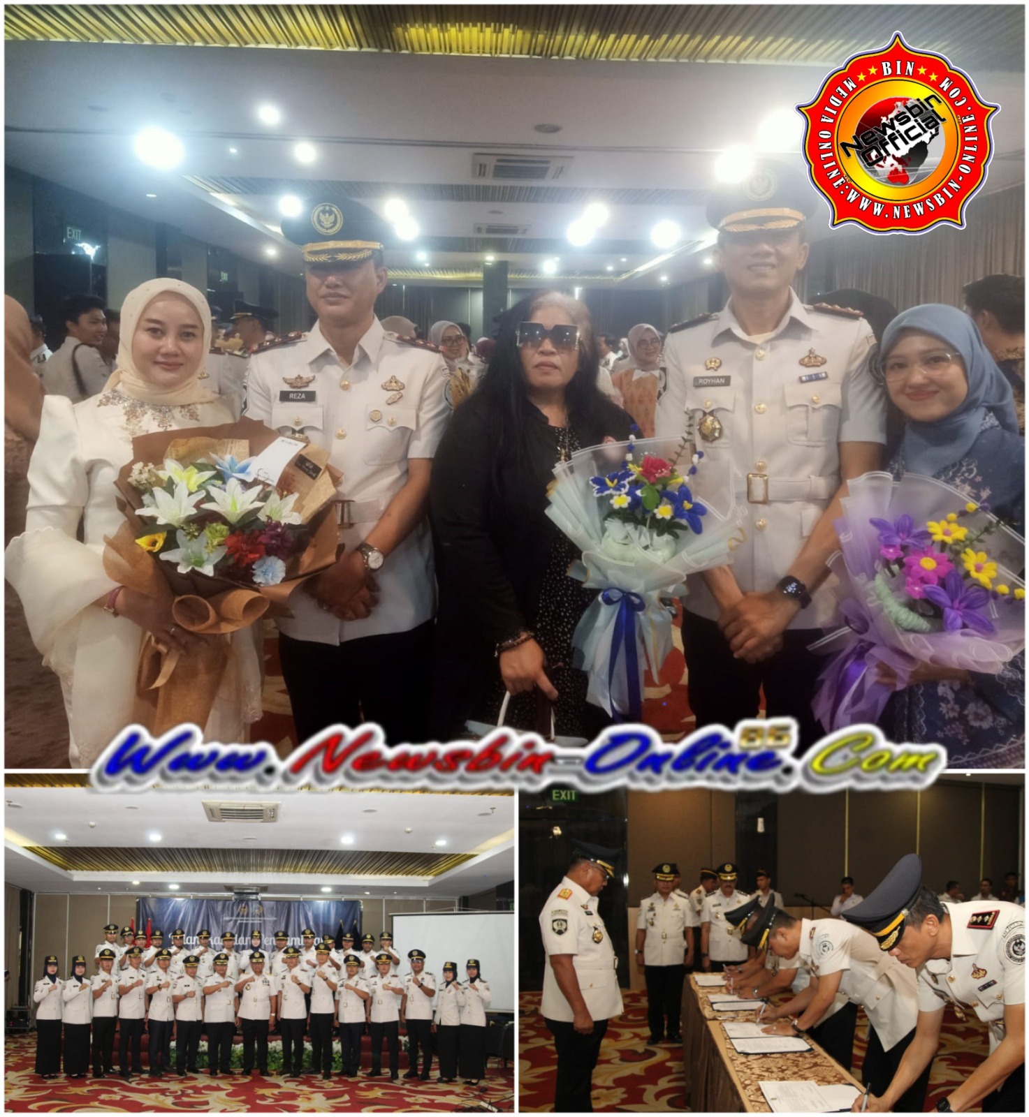 Dra Kasihhati, Ketua Presidium FPII Turut Hadiri Pelantikan Kalapas Musi Banyuasin, Dan Kalapas Lahat Di Sumsel