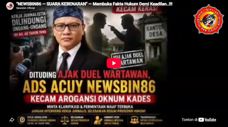 Media Buru Investigasi News, Newsbin Official, & Newsbin-Online86.Com