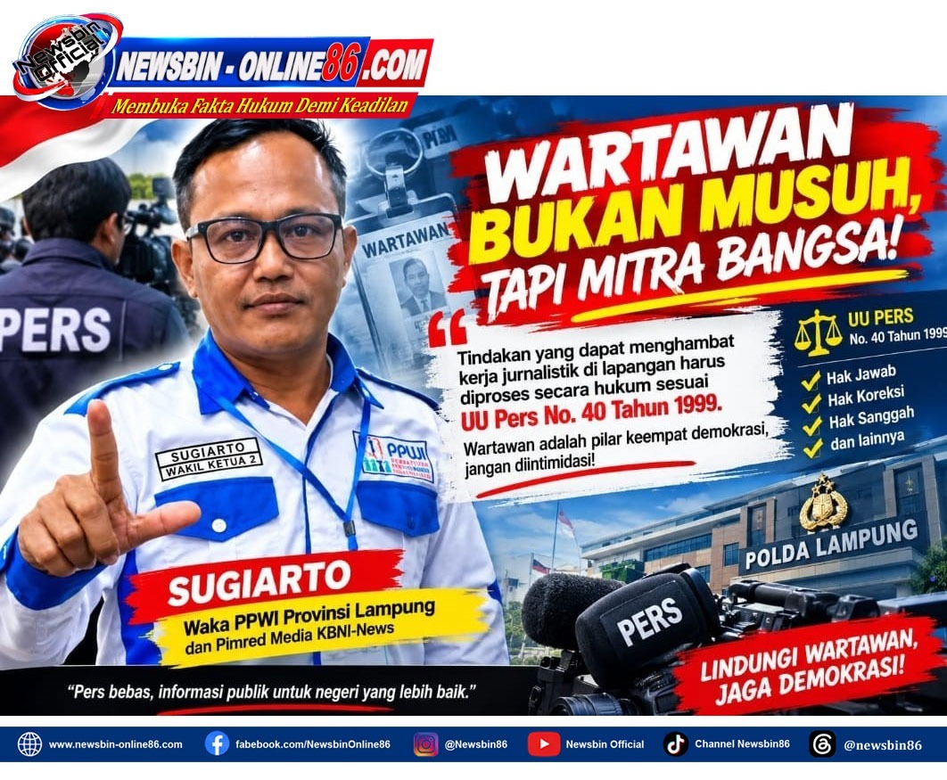 Wartawan Nelson Diduga Diintimidasi Saat Liputan, Sugi PPWI Lampung Desak Kapolda Usut Tuntas