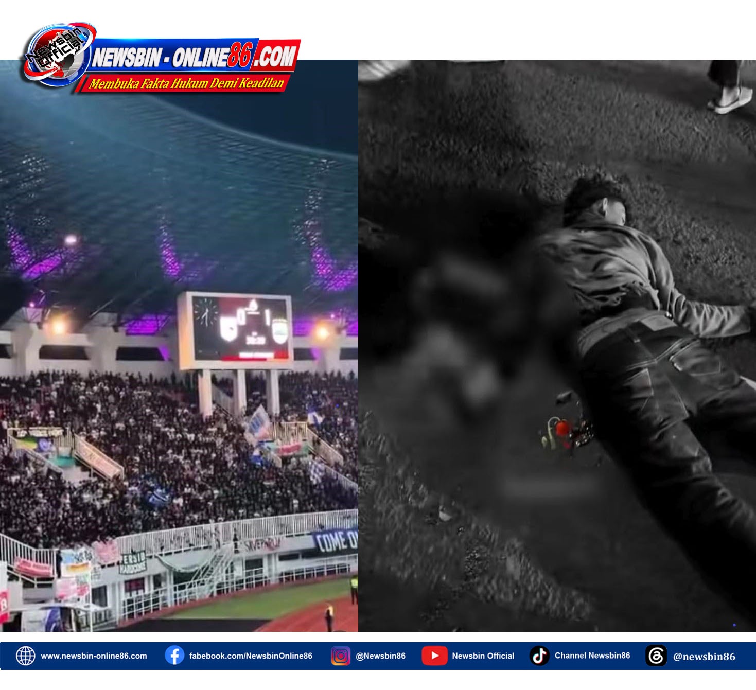 SUPORTER PERSIB TEWAS USAI LAGA DI PAKANSARI, PANPEL DIMINTA BERTANGGUNG JAWAB ATAS ASPEK KEAMANAN