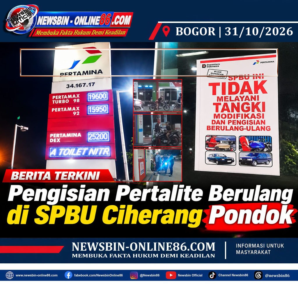 TERKUAK. JELAS.!!! Dugaan Pengisian Pertalite Berulang Di SPBU Ciherang Pondok, GM Audit CCTV, Dan Transaksi Tiga Bulan